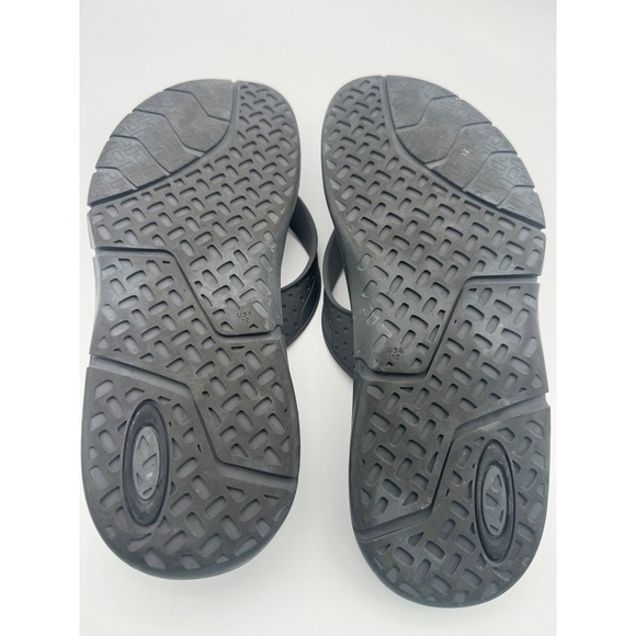 Oakley Flip Flops Black Men\'s US 12 Thong Sandals Comfort Casual